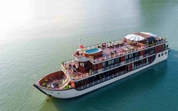 Croisière luxe en baie Halong sur Jonque Orchid Premium Cruise 2 jours 1 nuit Croisière luxe en baie Halong sur Jonque Orchid Premium Cruise 2 jours 1 nuit